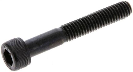 Śruba z łbem walcowym z gniazdem sześciokątnym DIN 912, M6x40, stal błyszcząca (czarna) 12.9