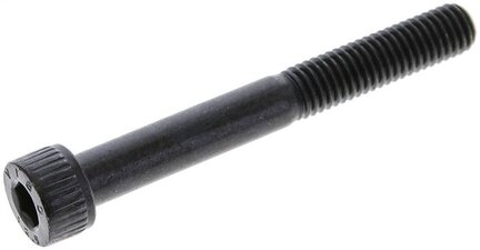 Śruba z łbem walcowym z gniazdem sześciokątnym DIN 912, M8x65, stal błyszcząca (czarna) 12.9