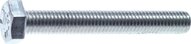 Śruba z łbem szesciokątnym DIN 933, M8x18, stal ocynkowana 8.8