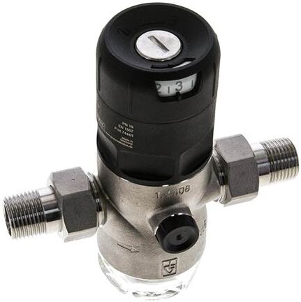 Reduktor cisnienia wody pitnej R 1/2", 1,5 do 7 bar, DVGW
