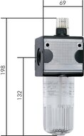 Smarownica z elektryczną kontrolą poziomu, G 1/2", MULTIFIX, seria 2