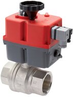 Zawór kulowy z napędem elektrycznym mosiężny, G 1/4", 24 do 240 V (AC/DC) (KH14ELI-140) - Koly Deutschland