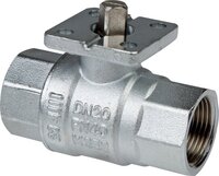 Zawór kulowy pod napęd, mosiądz, G 1-1/2", -0,9 do 30 bar (KH112FMSB) - Koly Deutschland