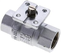 Zawór kulowy pod napęd, mosiądz, G 3/4", -0,9 do 40 bar (KH34FMSB) - Koly Deutschland