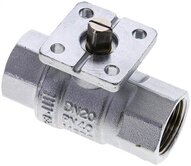 Zawór kulowy pod napęd, mosiądz, G 3/4", -0,9 do 40 bar (KH34FMSB) - Koly Deutschland