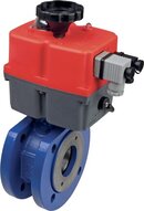 Zawór kulowy kołnierzowy z napędem elektrycznym, kompaktowy, DN15-PN40 (DIN/EN), standard (KHFLK15/40ELI) - Koly Deutschland