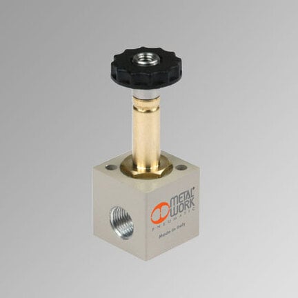 Zawór elektryczny śr. 8 mm do montażu przewodowego, 2/2 normalnie otwarty (NO) przyłącza 1/8, śr. średnica nominalna 1,4 mm serii PIV.I - Metal Work