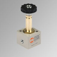 Zawór elektryczny śr. 8 mm do montażu przewodowego, 2/2 normalnie otwarty (NO), przyłącza M5 śr. średnica nominalna 1,4 mm serii PIV.I - Metal Work