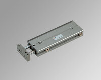 Siłownik dwutłokowy serii S10 śr. 25 mm skok 50 z prowadzeniem ślizgowym - Metal Work
