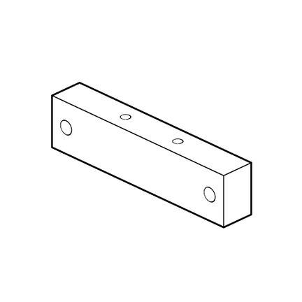 Łapa mocująca dla siłowników beztłoczyskowych podwójnych śr. 32 mm - Metal Work