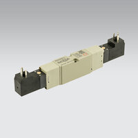 Zawór Mach 18 VDMA sterowany elektrycznie, 5/2 bistabilny, napięcie 220 V AC - Metal Work