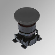 Przycisk monostabilny VRM-050 B czarny - Metal Work