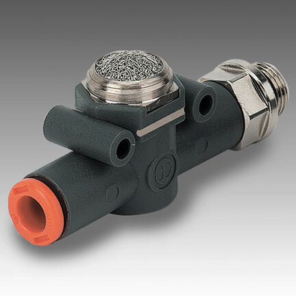 Zawór szybkiego spustu z tłumikiem serii VSR śr. 4 - 1/8 - Metal Work