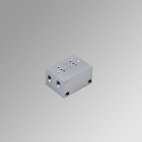 Płyta przyłączeniowa 2 pozycyjna dla zaworów serii PLT-10 - Metal Work