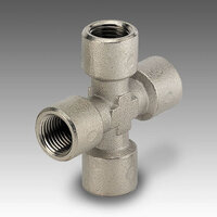Czwórnik 4xGW gwint 1/4 serii A14 - Metal Work