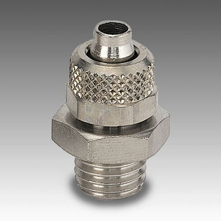 Złączka prosta śr. 6/4 gwint M6 serii C1/C - Metal Work