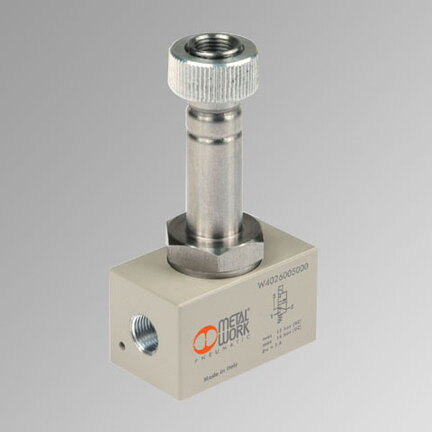 Zawór elektryczny śr. 13 mm do montażu przewodowego, 3/2 normalnie zamknięty (NC), przyłącza 1/8, śr. średnica nominalna 2,4 mm serii PIV.B - Metal Work