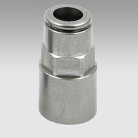 Złączka prosta z gwintem wewnętrznym śr. 6 gwint 1/8 serii R2 NSF - Metal Work