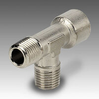 Trójnik L 2xGZ 1xGW gwint 1/2 serii A18 - Metal Work