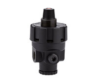 Ręczny regulator wysokiego przepływu serii R24, G3/8, 0,7-8 bar, bez manometru (R24-300-RNLG) - Norgren