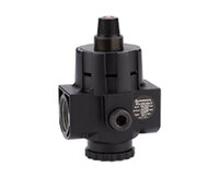 Ręczny regulator wysokiego przepływu serii R24, G1, 0,7-8 bar, bez manometru (R24-800-RNLG) - Norgren