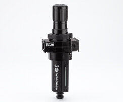 Filtr/regulator Olympian Plus, 1/4 PTF, 0,3-10 bar, spust ręczny, 5um filter element, bez manometru (B64G-2AK-MD1-RMN) - Norgren