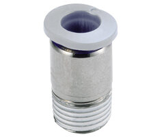 Przyłączka miniaturowa prosta z gwintem zewnętrznym R1/8 na przewód 4 mm (M012A0418) - Norgren