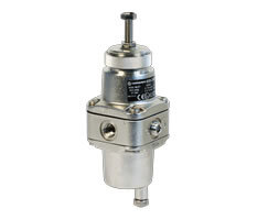 Filtr/regulator ze stali nierdzewnej serii B38, 1/4 NPTF, 0,25-7 bar, spust ręczny, wkład filtrujący 25 um, bez manometru (B38-242-B2KA) - Norgren