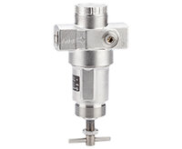 Regulator ciśnienia ogólnego przeznaczenia ze stali nierdzewnej serii R22, 1/2 PTF, 0,4-10 bar, bez manometru (R22-401-RNMA) - Norgren