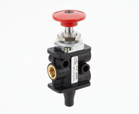 03040602 3/2-WV G1/8 KNOPF ROT
