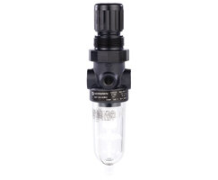 Filtr/regulator serii B07, G1/4, 0,3-7 bar, spust ręczny, wkład filtra 5 um, bez manometru (B07-233-M1KG) - Norgren