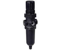 Filtr/regulator serii B07, G1/4, 0,3-7 bar, automatyczne opróżnianie, wkład filtra 40 um, bez manometru (B07-233-A3KG) - Norgren