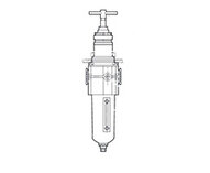 Filtr/regulator Excelon, G3/8, 0,7-17 bar, automatyczny spust, 5um wkład filtrujący, bez manometru (B73G-3GT-AD1-RSN) - Norgren