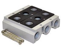 V52C502 GRUNDPLATTE 5/2-WV-2F