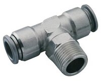 Przyłączka wtykowa trójnikowa obrotowa R 3/8 na przewód 12 SS (S01671238) - Norgren