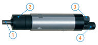 Silnik prawoobrotowy, 820 W, T04D (8711207) - Ober