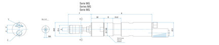 Silnik do gwintowania MG120 (8305521.1) - Ober