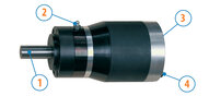 Silnik prawoobrotowy, 1340 W, LKW40D (8711240) - Ober