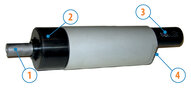Silnik prawoobrotowy, 800 W, SP2D (8711258) - Ober