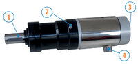 Silnik prawoobrotowy, 3100 W, NK1900D (8711263) - Ober