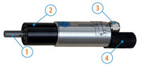 Silnik lewoobrotowy, 190 W, LFB15S (8721180) - Ober