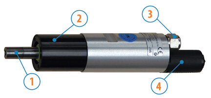 Silnik prawoobrotowy, 430 W, LGS8D (8711192) - Ober