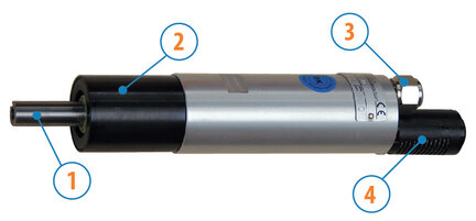 Silnik prawoobrotowy, 480 W, SLGS2D (8711196) - Ober