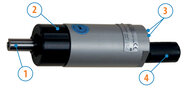 Silnik rewersyjny, 570 W,  PHR (8731131) - Ober
