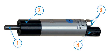 Silnik rewersyjny, 410 W, SLGSHR (8731194) - Ober
