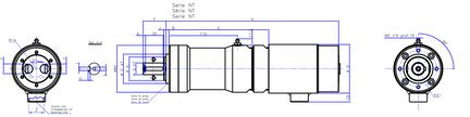 Silnik lewoobrotowy, 2100 W, NT150S (8721280) - Ober