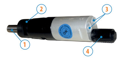 Silnik rewersyjny z wpustem, 110 W, LCYO11R (8731231) - Ober