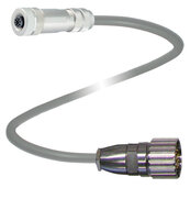 Kabel adapterowy V15B-G-1M-PUR-ABG-V23-G (70126824) - Pepperl + Fuchs