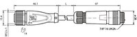 Kabel połączeniowy V31-GM-BK3M-PUR-A-V1-G (314705) - Pepperl + Fuchs