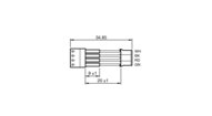 Akcesoria DGE RADAR Cable Adapter (70135978) - Pepperl + Fuchs